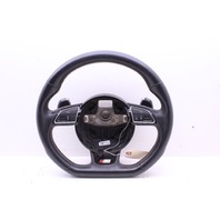 2014-2016 Audi S4 Flat Bottom Steering Whee 3 Spoke 8K0419091DH OEM
