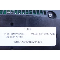 2008 BMW 650i E63 E64 Speedometer Instrument Cluster OEM
