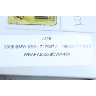 2008 2009 2010 BMW 650i M6 E63 E64 Front Turn Signal Light Lamp Right OEM