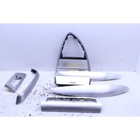 2007 2008 BMW M6 650i E63 E64 Dash Door Panel Aluminum Trim Set
