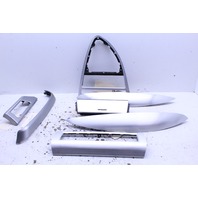 2007 2008 BMW M6 650i E63 E64 Dash Door Panel Aluminum Trim Set