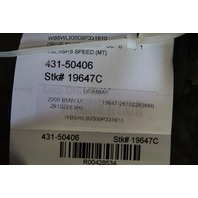 2008-2013 BMW M3 6 Speed Manual Drive Shaft 26102283660 OEM