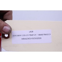 2016 BMW 328i GT Rear Bumper Reflector Lense Red Left Driver OEM