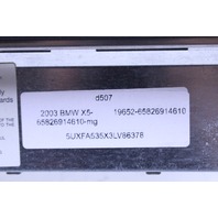 2000-2006 BMW X5 AM FM Radio Tuner 65826914610 OEM
