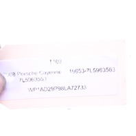 2003-2010 Porsche Cayenne Seat Heater Switch Left - 7L5963563 OEM