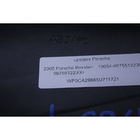 2005-2012 Porsche Boxster Rear Storage Compartment Shelf Box Black OEM