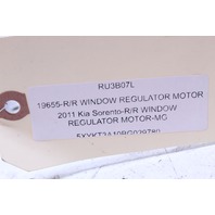 2011 Kia Sorento Right Rear Power Window Motor 834601U000 OEM