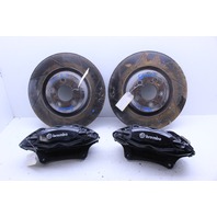 2007-2012 Ford Mustang GT 500 Front Brake Caliper Rotor Pair Calipers Brembo OEM