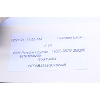 2006-2008 Porsche Cayman 987 Front Bumper Wiring Harness Wire Loom OEM