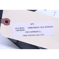 2012 BMW 135i E82 Coupe Interior Inside Rear View Mirror OEM