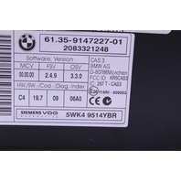 2009 BMW 328i CAS Module Ignition Key Set