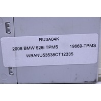 2008 BMW 528i TPMS Tire Pressure Monitor System Control Module