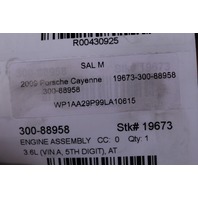 2009 2010 Porsche Cayenne Engine Motor 3.6 Dropout 110k Miles