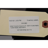 2008 2009 2010 Porsche Cayenne S Front Bumper Grille Center Has Crack 7L5807683E OEM