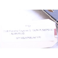 2003-2010 Porsche Cayenne Right Dash Pad Leather 7L5857503D OEM