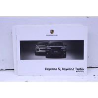 2008 Porsche Cayenne S 957 Owners Manual