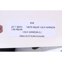 2010 2011 2012 2013 BMW 135i E88 Interior Inside Rear View Mirror OEM