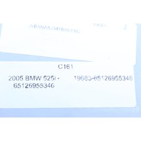 2005 BMW 525i 530i ASK M-Audio system controller CD - 65126955346 OEM