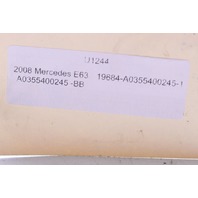 2008 Mercedes E63 W211 Fuel Pump Control Module 0355400245 OEM