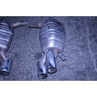 2007 2008 2009 Mercedes E63 AMG W211 Muffler Left Right Pair Exhaust Tips Mufflers OEM