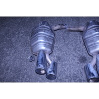 2007 2008 2009 Mercedes E63 AMG W211 Muffler Left Right Pair Exhaust Tips Mufflers OEM