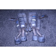 2007 2008 2009 Mercedes E63 AMG W211 Muffler Left Right Pair Exhaust Tips Mufflers OEM