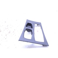 2011 BMW X5M Center Console Trim Bezel 51169164485 OEM