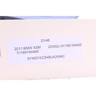 2011 BMW X5M Center Console Trim Bezel 51169164485 OEM