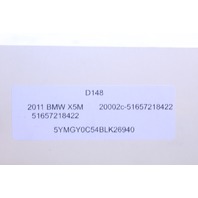 2011 BMW X5M Right Turn Signal Light Lamp 51657218422 OEM