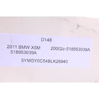 2011 BMW X5M Fuse Box 518953039A OEM