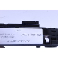 2006-2011 BMW 328i 335i M3 Sedan Front Power Window Switch Left Driver Master - 61319132131 OEM