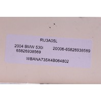 BMW iDrive Navigation Control Knob Switch 65826938569 OEM