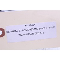 BMW Engine Oil Cooler Line Hose 7560980 OEM