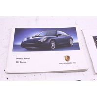 2002 Porsche 911 996 Owner's Manual Packet Case