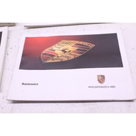 2002 Porsche 911 996 Owner's Manual Packet Case