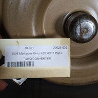 2007 Mercedes E63 W211 722.907 Torque Converter 2212501702 OEM Used
