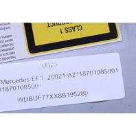 2008 2009 Mercedes Benz E63 W211 Navigation DVD Drive 2118701085 OEM