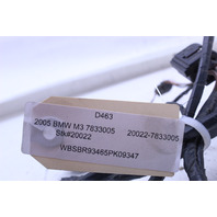 2005 BMW M3 Front Bumper Wiring Wire Harness Loom 7833005 OEM