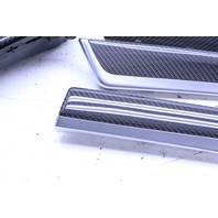 2013 2014 2015 2016 BMW M5 Carbon Fiber Dash Door Console Trim Has Cracks OEM