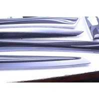 2013 2014 2015 2016 BMW M5 Carbon Fiber Dash Door Console Trim Has Cracks OEM