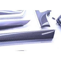 2013 2014 2015 2016 BMW M5 Carbon Fiber Dash Door Console Trim Has Cracks OEM