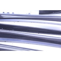 2013 2014 2015 2016 BMW M5 Carbon Fiber Dash Door Console Trim Has Cracks OEM