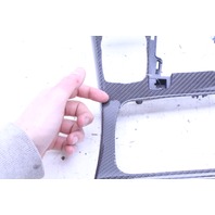 2013 2014 2015 2016 BMW M5 Carbon Fiber Dash Door Console Trim Has Cracks OEM