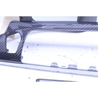 2013 2014 2015 2016 BMW M5 Carbon Fiber Dash Door Console Trim Has Cracks OEM