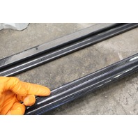 2012-2016 BMW M5 Side Skirts Rocker Panels Carbon Fiber Pair 3D Design