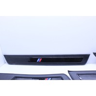2013 2014 2015 2016 BMW M5 Front Rear Door Sill Plate Set Gloss Black