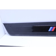 2013 2014 2015 2016 BMW M5 Front Rear Door Sill Plate Set Gloss Black