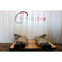 2013 2014 2015 2016 BMW M5 Eisenmann Muffler Exhaust System Sport Black Tips OEM