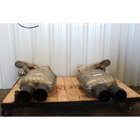 2013 2014 2015 2016 BMW M5 Eisenmann Muffler Exhaust System Sport Black Tips OEM