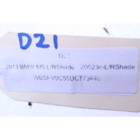 2012-2016 BMW M5 Left Rear Window Shade